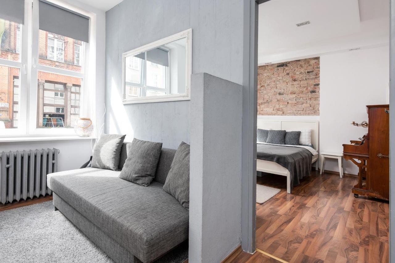 Piano Apartment W Sercu Starego Miasta Gdańsk Kültér fotó