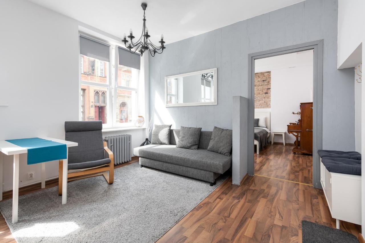 Piano Apartment W Sercu Starego Miasta Gdańsk Kültér fotó