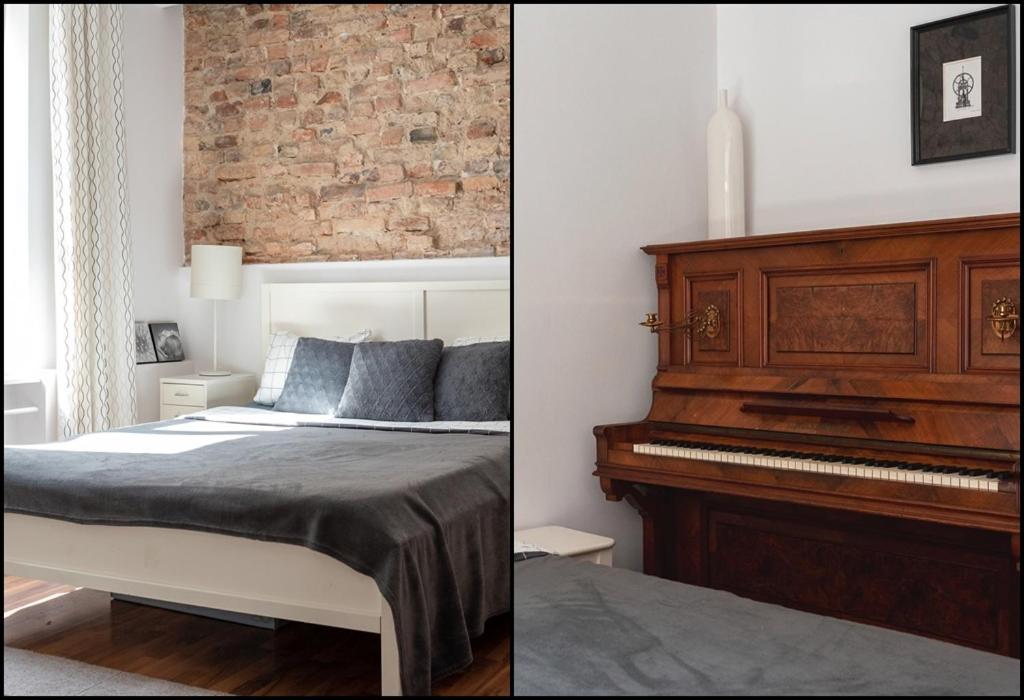 Piano Apartment W Sercu Starego Miasta Gdańsk Kültér fotó